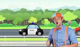 Police Cars for Children with Blippi | Educational Videos for Kids