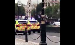 لحظه دستگیری راننده خودرویی که به پارلمان بریتانیا برخو