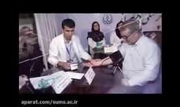 افتتاح رسمی غرفه دانشگاه علوم پزشکی شیراز در جشنواره خدمت