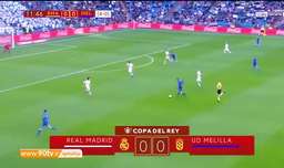 خلاصه جام حذفی اسپانیا: رئال مادرید 6-1 ملیا (مجموع 10-1)