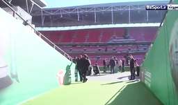 پشت صحنه فینال جام اتحادیه انگلیس
