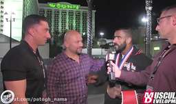 مصاحبه هادي چوپان و هني رامبد بعد از مسابقه