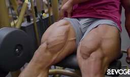 تمرینات بدنسازی عضلات پای هادی چوپان برای مسابقات مستر المیپا