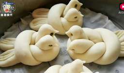 آموزش تزیین خمیر شیرینی پزی به شکل پرنده