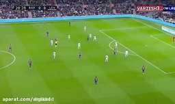 خلاصه بازی : بارسلونا ۲ ۱ لوانته
