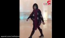 جنجال رقص بازیگر ایرانی در پشت صحنه یک فیلم
