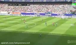 خلاصه بازی کامل اتلتیکو مادرید ۵ – ۱ رئال بتیس