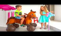 برنامه کودک دیانا و روما با داستان چالش اسب سواری