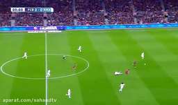 بازی رئال مادرید 2-1 بارسلونا Barcelona vs Real Madrid
