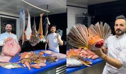 دستور پخت محصولات دریایی با سر آشپز معروف ترکیه ای ّFaruk Chef