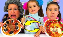 برنامه کودک -روبی و بانی -پیتزا های خنده دار- بانوان سرگرمی کودک جدید