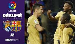 خلاصه بازی رئال سوسیداد ۱-۴ بارسلونا | لالیگا ۲۳-۲۰۲۲