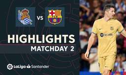 رئال سوسیداد 1-4 بارسلونا | خلاصه بازی | لالیگا اسپانیا