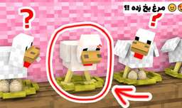 مرغ یخ زده در ماینکرفت !!؟ | ماینکرفت ماین کرافت ماین کرفت Minecraft