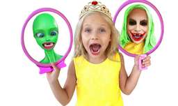 برنامه کودک-بانوان سرگرمی کودک جدید-آلیشیا و پاپا-آینه های جادویی- بانوان سرگرمی