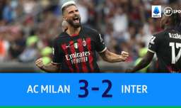 میلان 3-2 اینتر | خلاصه بازی | سری آ ایتالیا