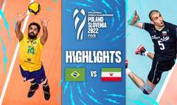 برزیل 3-0 ایران | خلاصه بازی | یک هشتم والیبال قهرمانی جهان 2022