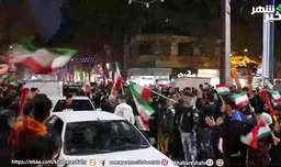 جشن پیروزی تاریخی تیم ملی مقابل ولز در شهرستان شهریار