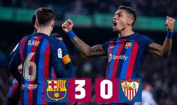 بارسلونا 3-0 سویا | خلاصه بازی | لالیگا اسپانیا