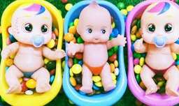 بازی کودکانه 1401 - عروسک های کودکانه - وان های حمام - سرگرمی کودک