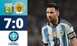 خلاصه بازی آرژانتین ۷-۰ کوراسائو | دیدار دوستانه