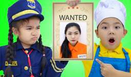 برنامه کودک آنی - بازی خنده دار بچه ها در داستان پلیس - سرگرمی برنامه کودک