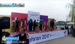 فیلم/مراسم اختتامیه مسابقه دوی بین المللی پارس در تهران