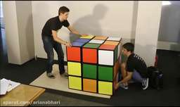 بزرگ ترین مکعب روبیک قابل حل کردن جهان
