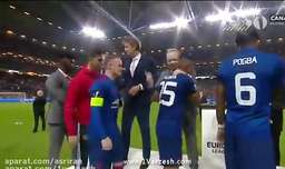 جشن قهرمانی منچستریونایتد در لیگ اروپا