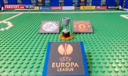 شبیه سازی قهرمانی منچستریونایتد در لیگ اروپا با لگو