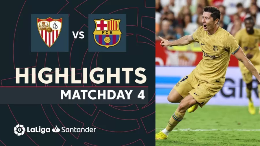 سویا 0-3 بارسلونا | خلاصه بازی | لالیگا اسپانیا
