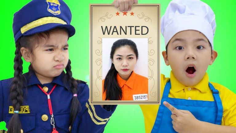 برنامه کودک آنی - بازی خنده دار بچه ها در داستان پلیس - سرگرمی برنامه کودک