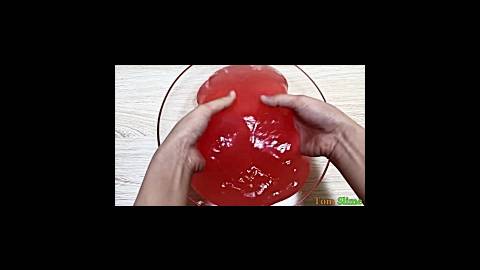 WATER SLIME ! DIY Jelly Slime Like Jiggly Slime ! How to make Slime without  Glue !