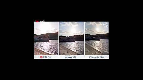 ویدیو مقایسه دوربین Galaxy S10 Plus ،P30 Pro و iPhone XS Max
