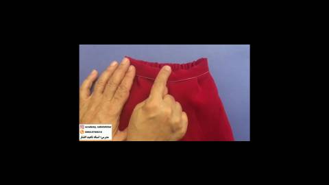 How To Sew Half Elastic Waistband, Elastic Back Waistband Sewing Tutorial