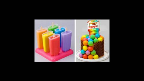 کیک آرایی / بهترین کیک های رنگی / کیک تولد / کیک های رنگی و کیوت