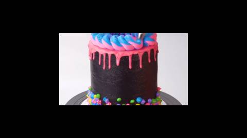 آموزش تزیین کیک شکلاتی جدید و خوشمزه :: کیک آرایی و کیک تولد