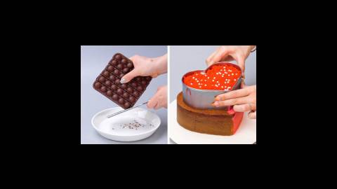 طرز تهیه کیک شکلاتی و قلبی :: کیک آرایی :: کیک تولد