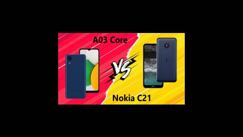 مقایسه Nokia C21 با Samsung Galaxy A03 Core