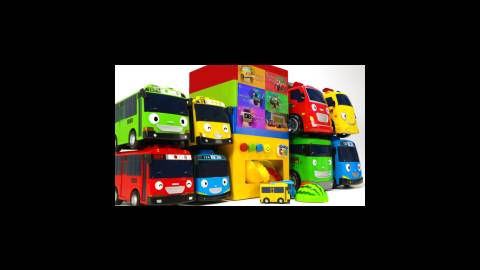 اسباب بازی های ماشین برای کودکان - اتوبوس ها و میوه های کودکانه