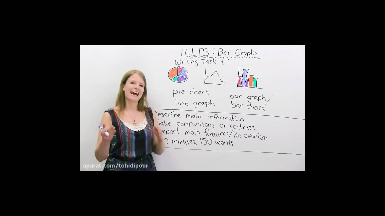 IELTS Writing Task 1: How to describe BAR GRAPHS