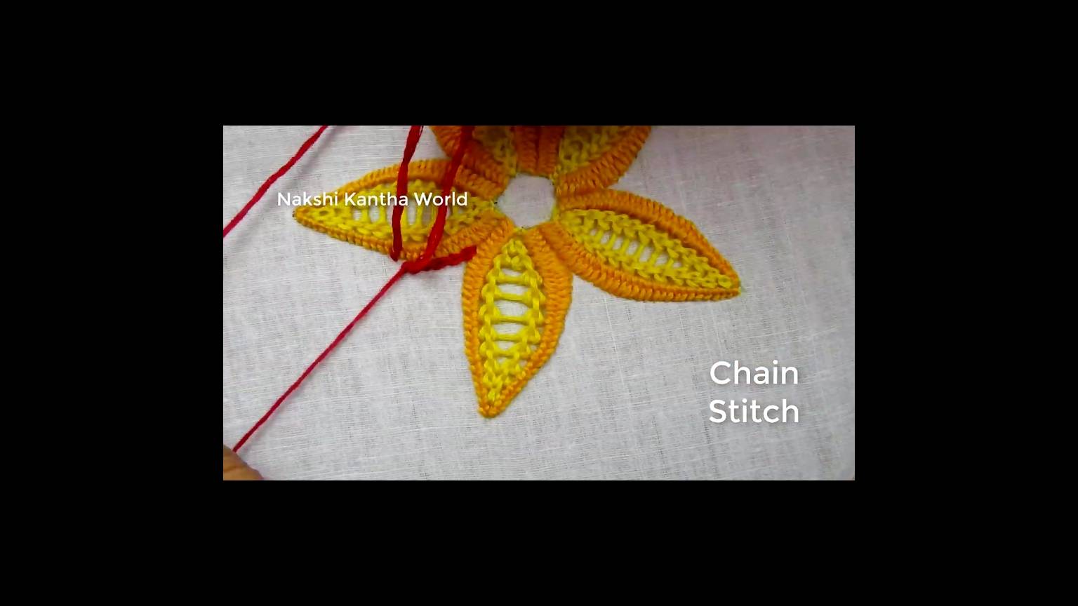Hand Embroidery: Fancy Flower Stitch 