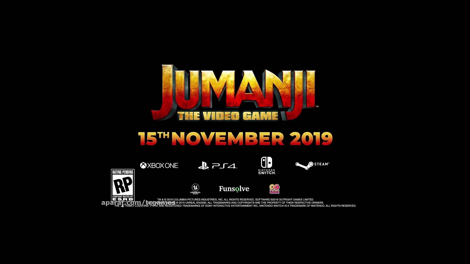 تریلر معرفی بازی Jumanji The Video Game   تاریخ انتشار بازی | تی سی گیمز