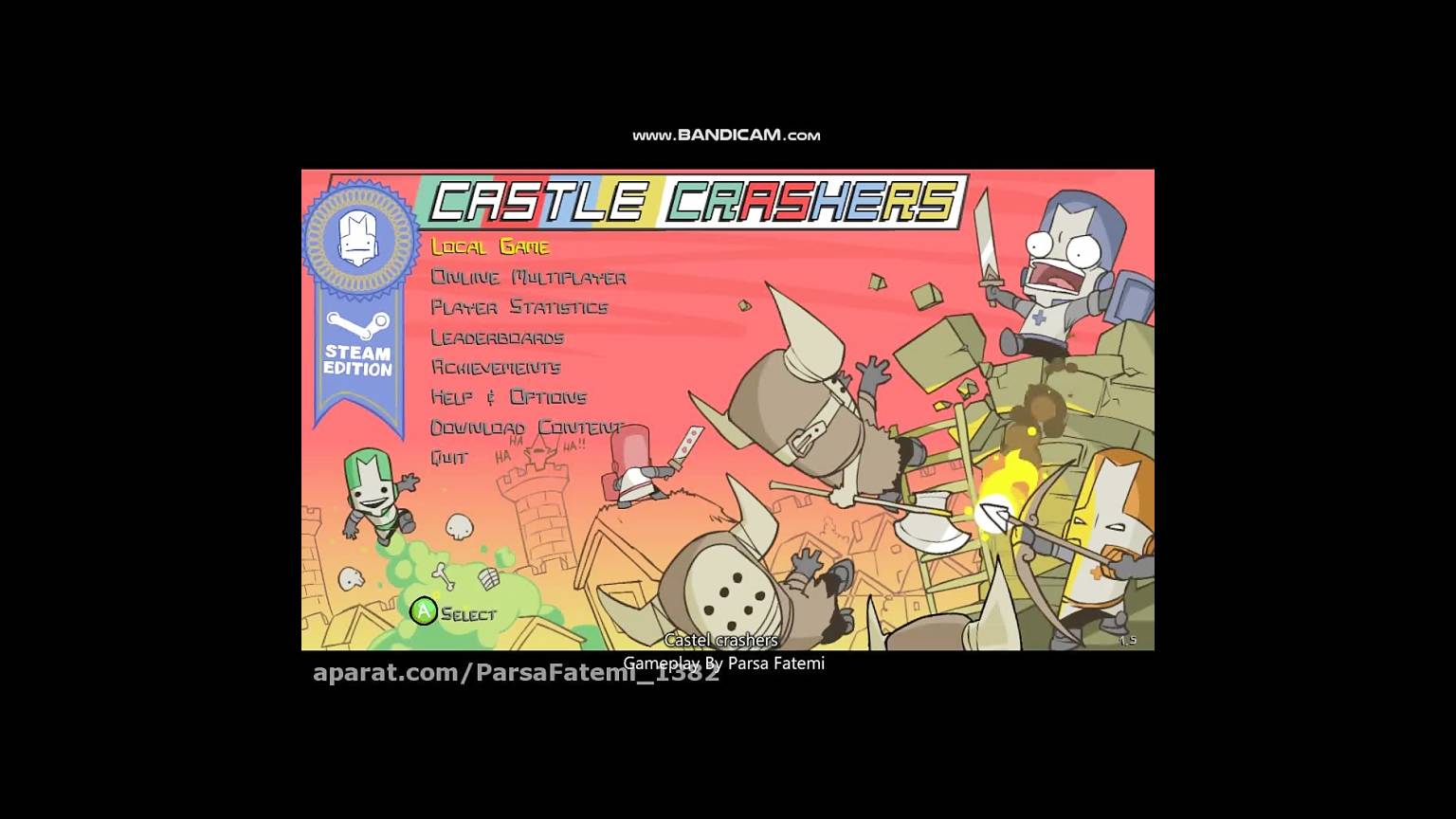 Castle Crashers Remastered (4 player) [92] Switch Longplay 