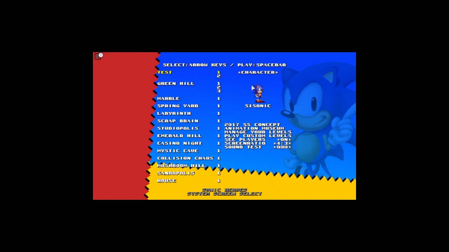 Classic Sonic Simulator V11.1 - Custom Levels (Sonic roblox