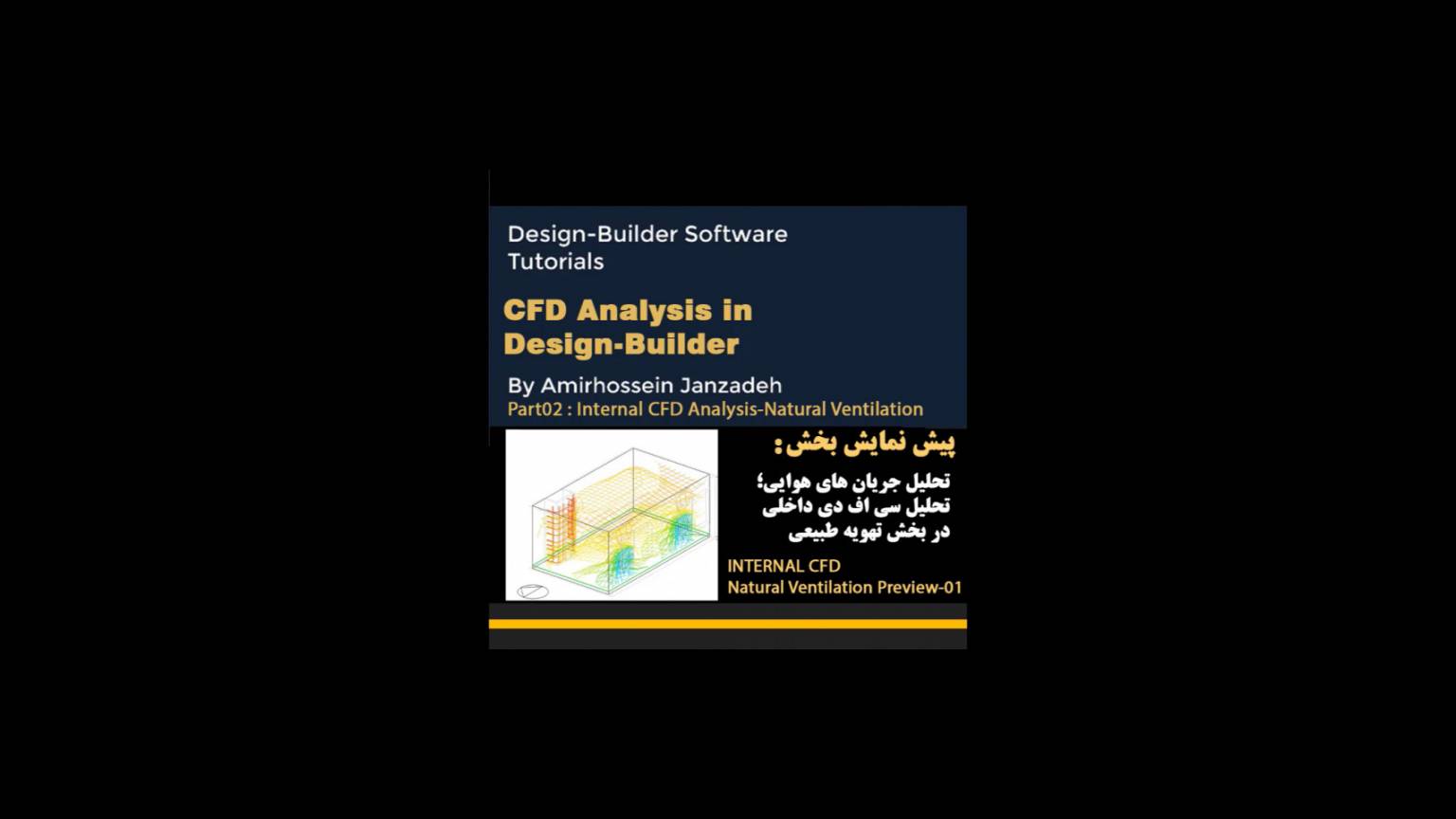 Internal CFD Analysis-natural ventilation practice-Preview Part 01