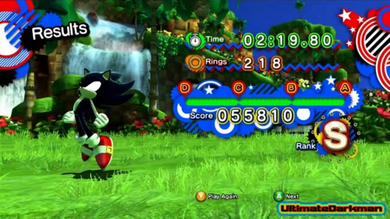 Dark Sonic X Generations (PC) Mod: - Sonic Generations Mods [720p] 