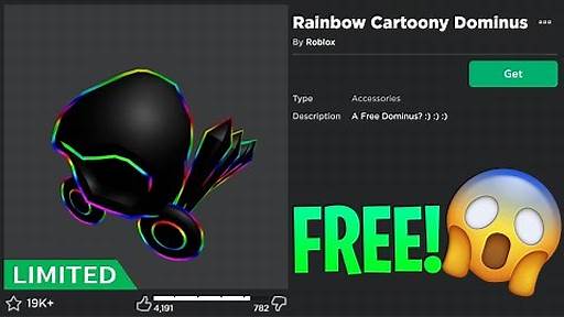 AVATAR TRICK] How to make a FREE CUSTOM DOMINUS HAT! (ROBLOX) 