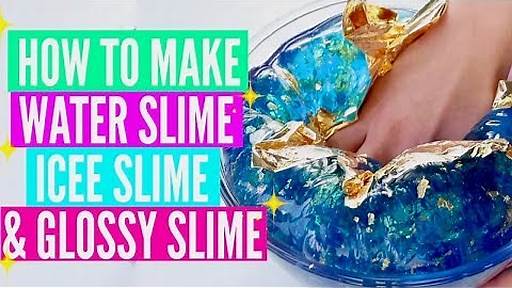 JIGGLY WATER SLIME ! DIY VIRAL INSTAGRAM WATER SLIME ! How To Make Jiggly  Slime 