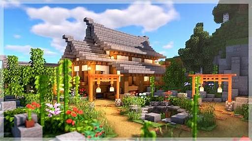 How to make a MINECRAFT PAGODA - Large Japanese Pagoda Minecraft TUTORIAL -  Yakushi-Ji Pagoda, Japan 